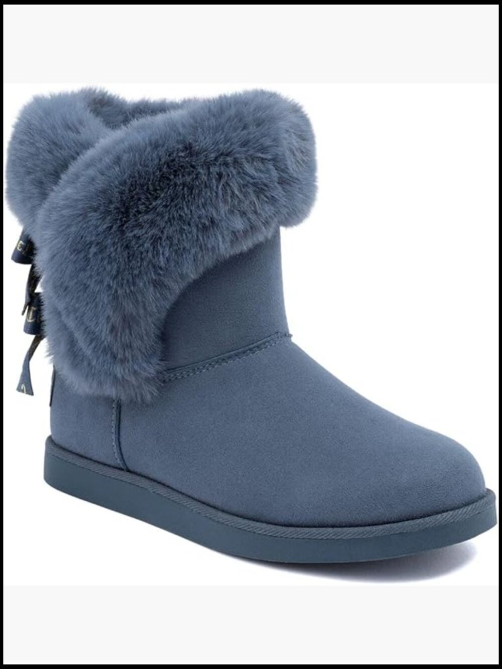 Slip On Winter Snow Boots Warm Fur Lining Insulated Comfortable Booties